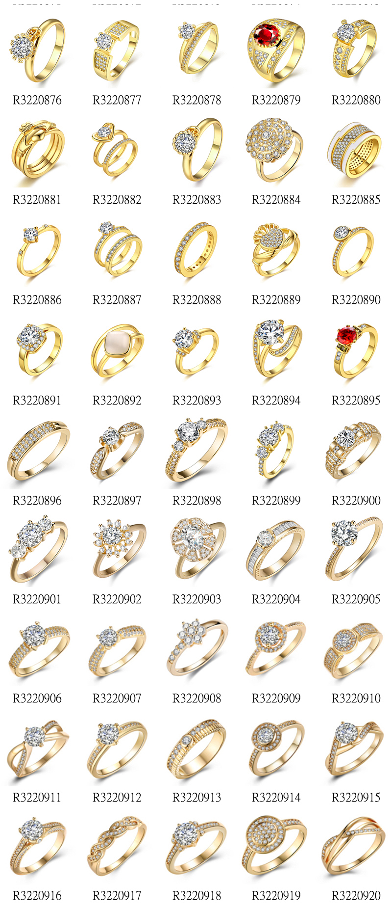 Buy Latest Finger Ring Collection Heart Design Stone Ring for Women