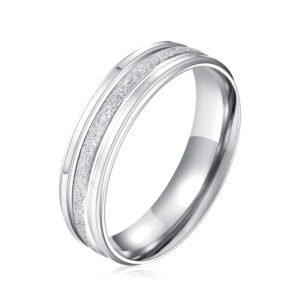 Simple Slassic Stainless Steel Fashion Ring for wholesale