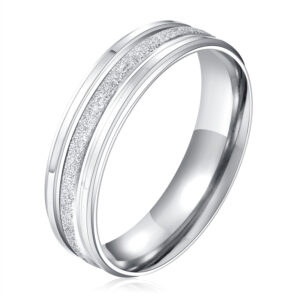 Simple Slassic Stainless Steel Fashion Ring for wholesale