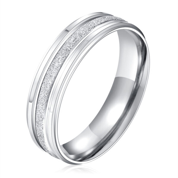 Simple classic stainless steel fashion ring for wholesale