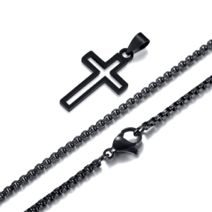 Stainless Steel Cross Necklace for Wholesale