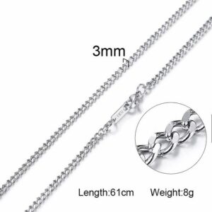 Stainless Steel Chain Necklace for Wholesale