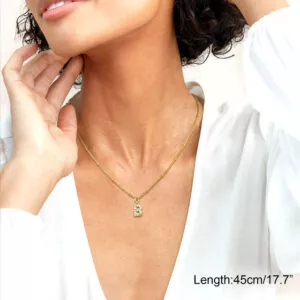 A-Z Tiny Women Initial Necklace for Wholesale