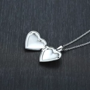 Stainless Steel Heart Locket Pendants for Wholesale