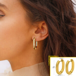 Wholesale Stainless Steel Minimalist Earrings for Women