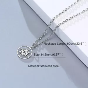 Wholesale Stainless Steel Pendant Necklace for Unisex