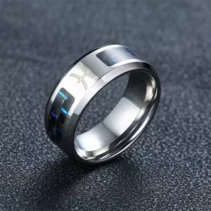Stainless Steel Twelve Constellations Rings for Wholesale