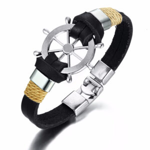 Rudder Charm Bracelet for Wholesale