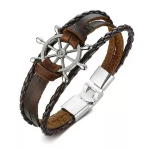 Rudder Charm Bracelet for Wholesale